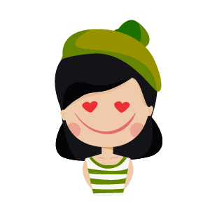 Girl Nhi Nhanh Sticker messages sticker-2