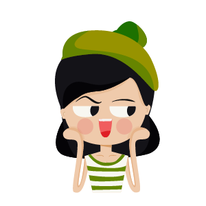 Girl Nhi Nhanh Sticker messages sticker-0