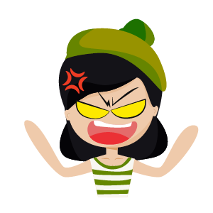 Girl Nhi Nhanh Sticker messages sticker-3