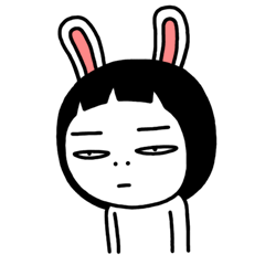 Rabbit Sister Stickers messages sticker-7