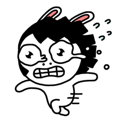 Rabbit Sister Stickers messages sticker-5