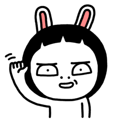 Rabbit Sister Stickers messages sticker-8
