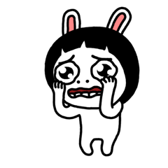 Rabbit Sister Stickers messages sticker-6