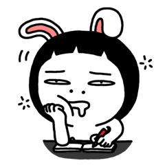 Rabbit Sister Stickers messages sticker-0