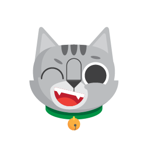 Gray Cat Bun Sticker messages sticker-6