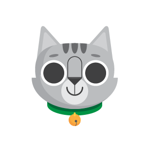 Gray Cat Bun Sticker messages sticker-8
