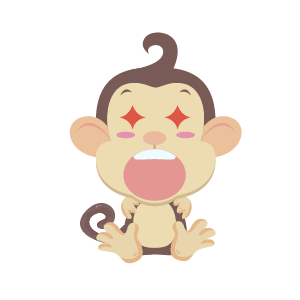 Monkey Naughty Sticker messages sticker-10