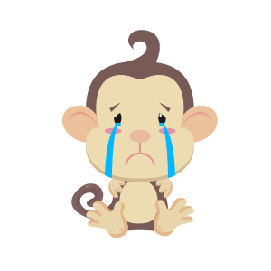Monkey Naughty Sticker messages sticker-11