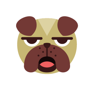 Dady Dog Happy Sticker messages sticker-5