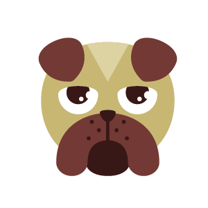 Dady Dog Happy Sticker messages sticker-0