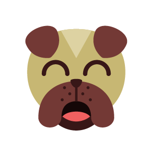 Dady Dog Happy Sticker messages sticker-3