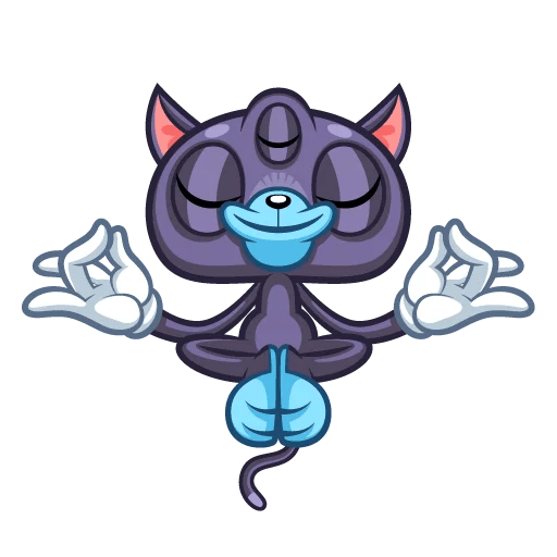 Psy Cat Stickers messages sticker-7