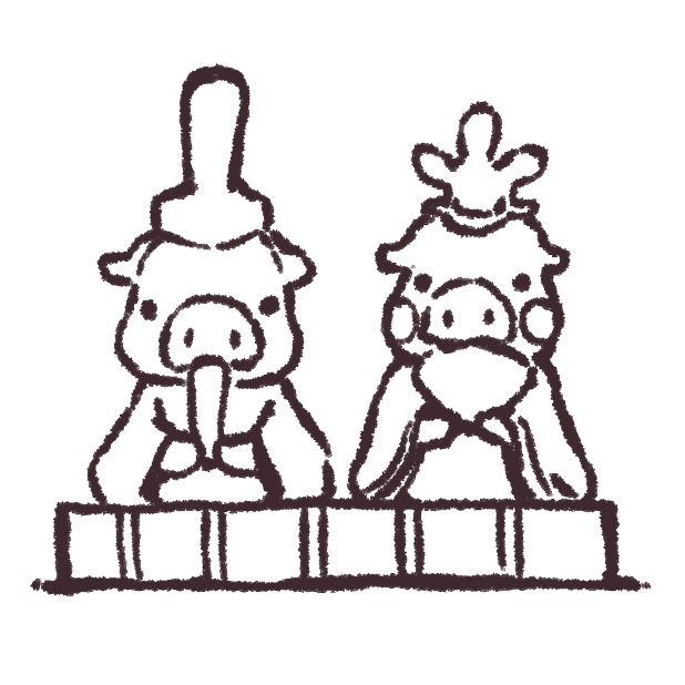 ゆるいブタの日常〈春〉 messages sticker-0