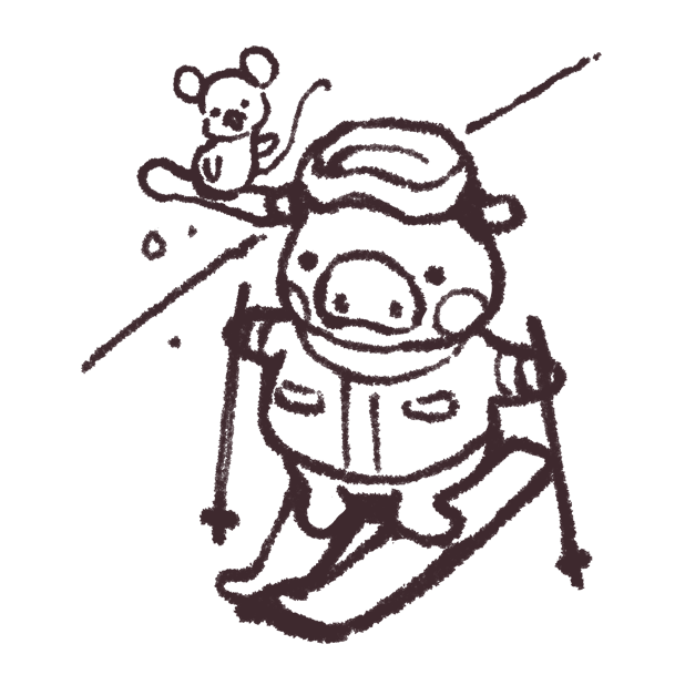 ゆるいブタの日常〈春〉 messages sticker-3