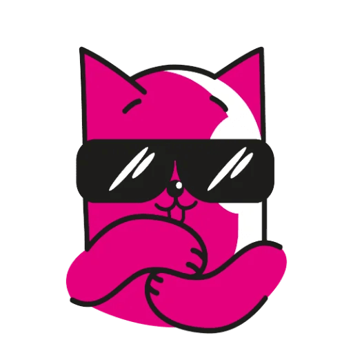 Pinky Cat Stickers messages sticker-8