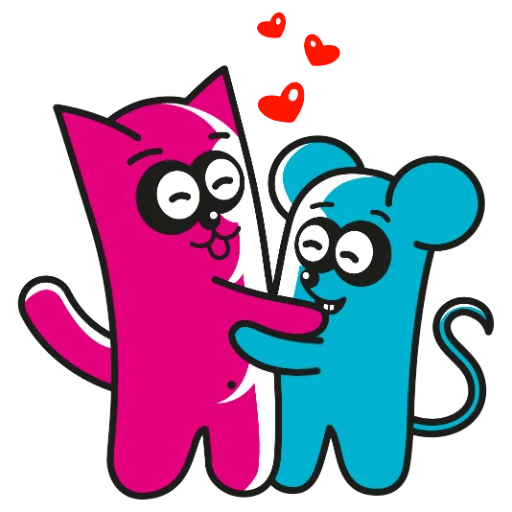 Pinky Cat Stickers messages sticker-9