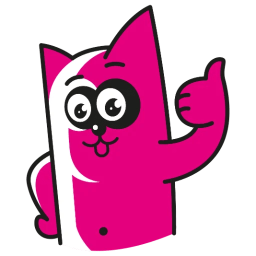 Pinky Cat Stickers messages sticker-2