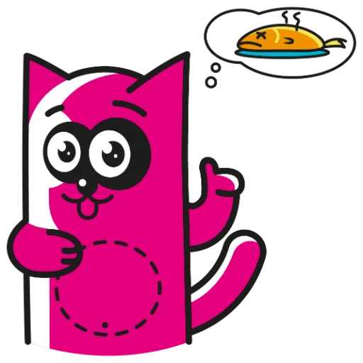 Pinky Cat Stickers messages sticker-7