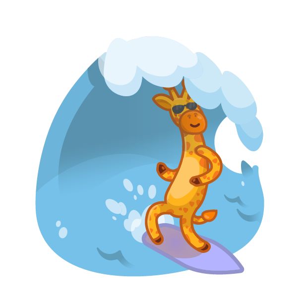 Alfie The Giraffe - Stickers messages sticker-7