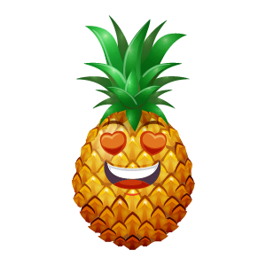 Pineapple Active Sticker messages sticker-2