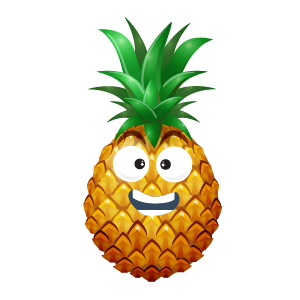 Pineapple Active Sticker messages sticker-8
