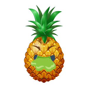 Pineapple Active Sticker messages sticker-0