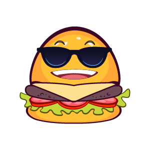 Hambuger Feeling Sticker messages sticker-5