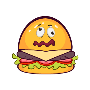 Hambuger Feeling Sticker messages sticker-11