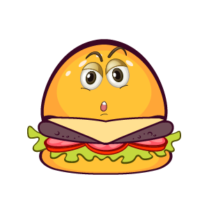 Hambuger Feeling Sticker messages sticker-4