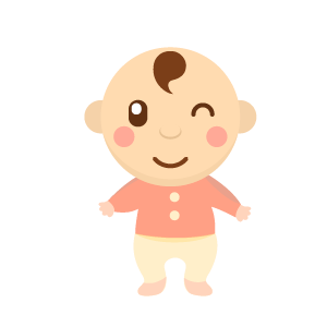 Little Hair Baby Sticker messages sticker-7