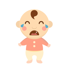 Little Hair Baby Sticker messages sticker-6