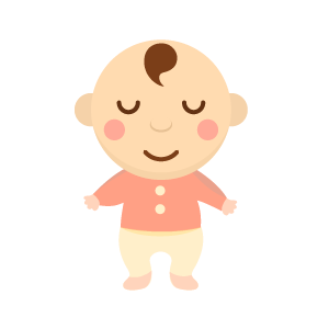 Little Hair Baby Sticker messages sticker-3
