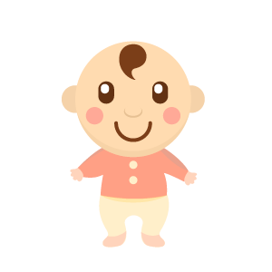 Little Hair Baby Sticker messages sticker-0