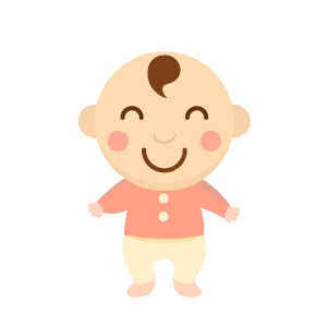 Little Hair Baby Sticker messages sticker-2