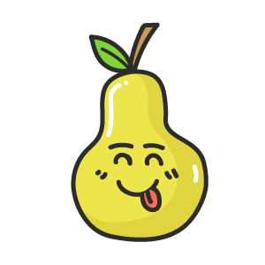 Papaya Amused Sticker messages sticker-0