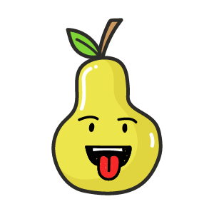 Papaya Amused Sticker messages sticker-8