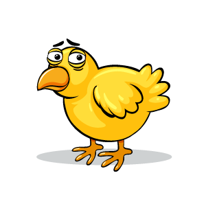 Chicken Emotion Sticker messages sticker-3