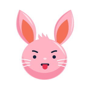 Rabbit Envious Sticker messages sticker-6