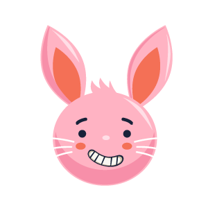 Rabbit Envious Sticker messages sticker-8