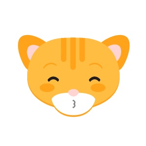 Baby Lion Delighted Sticker messages sticker-1