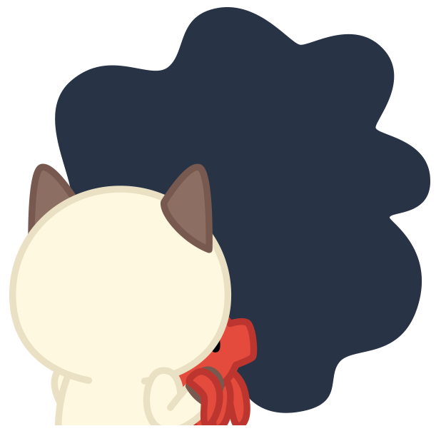 Cute baby cat ver.blind messages sticker-2