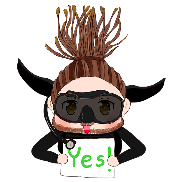 Little Diver messages sticker-1