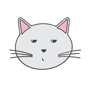 Cat Ashamed Sticker messages sticker-0