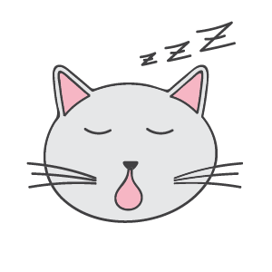 Cat Ashamed Sticker messages sticker-3