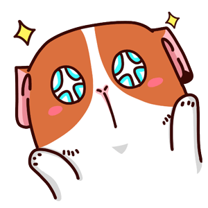 Lovely Cavy Animated Stickers messages sticker-1