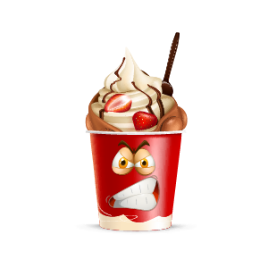 Summer Ice Amused Sticker messages sticker-9