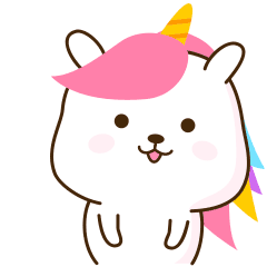 Pink Sticker-Cute rabbit baby messages sticker-11