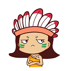Indian Girl Animated Stickers messages sticker-6