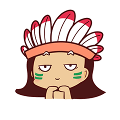 Indian Girl Animated Stickers messages sticker-8