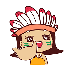 Indian Girl Animated Stickers messages sticker-0